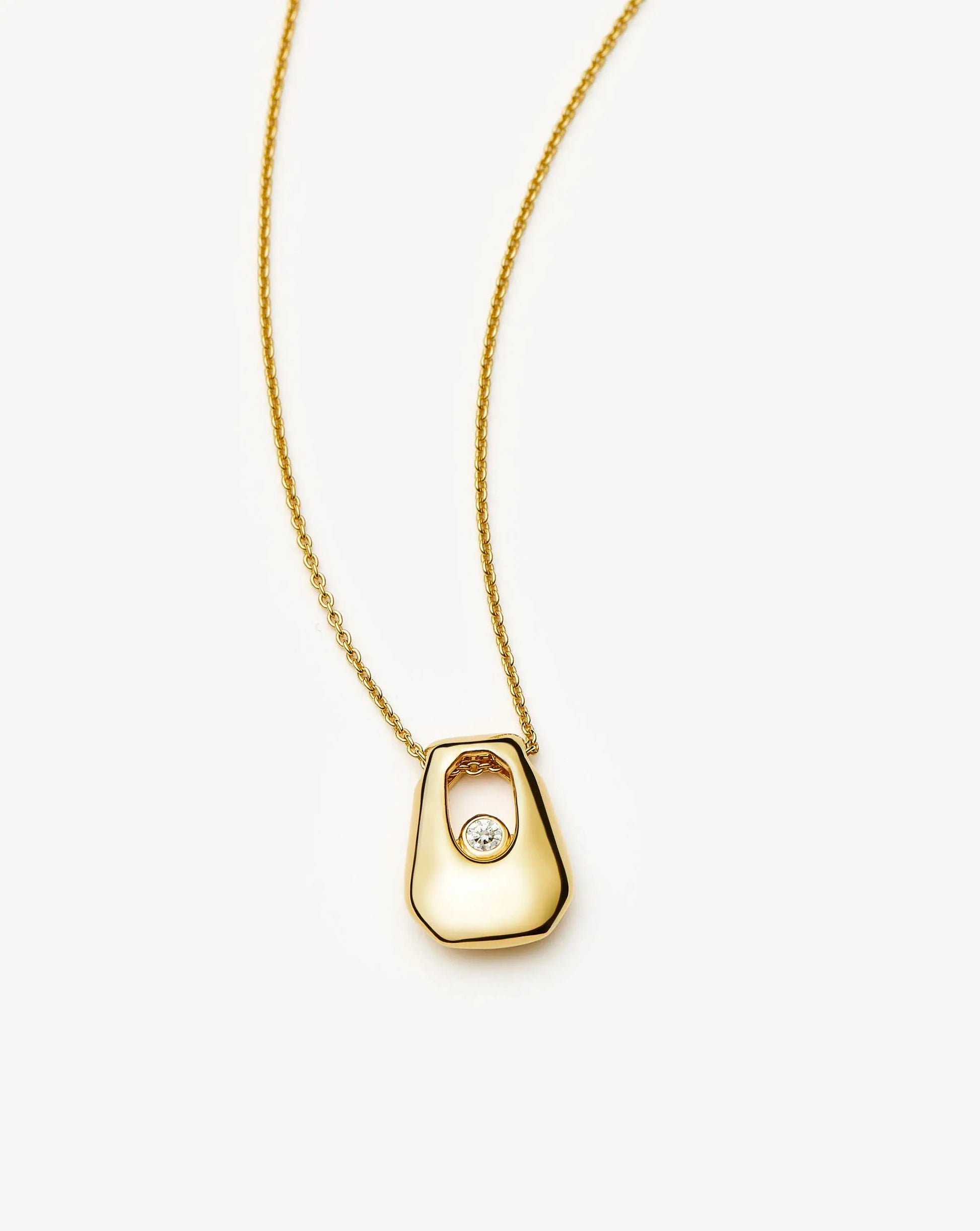 Lucy Williams Arco Pendant Necklace | 18k Gold Vermeil Necklaces Missoma 