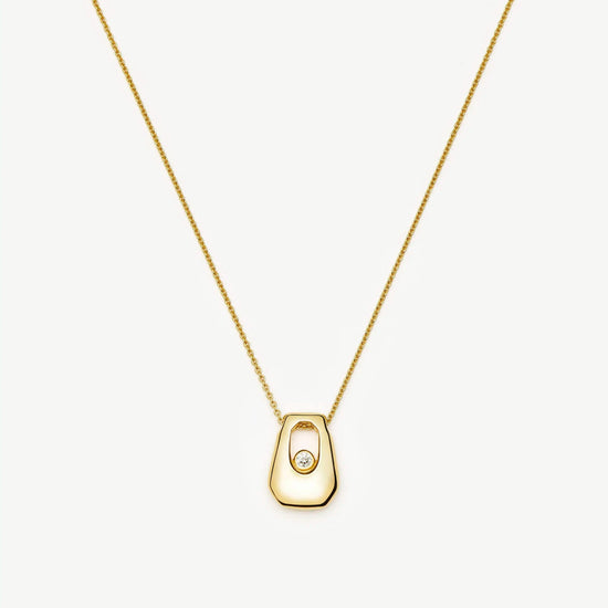 Lucy Williams Arco Pendant Necklace | 18k Gold Vermeil Necklaces Missoma 