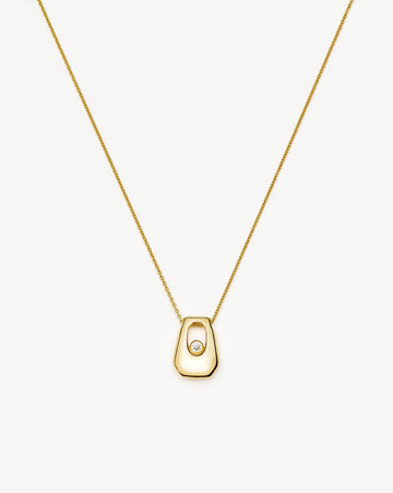 Lucy Williams Arco Pendant Necklace | 18k Gold Vermeil Necklaces Missoma 