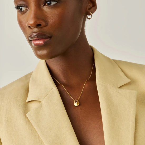 Lucy Williams Arco Pendant Necklace | 18k Gold Vermeil Necklaces Missoma 