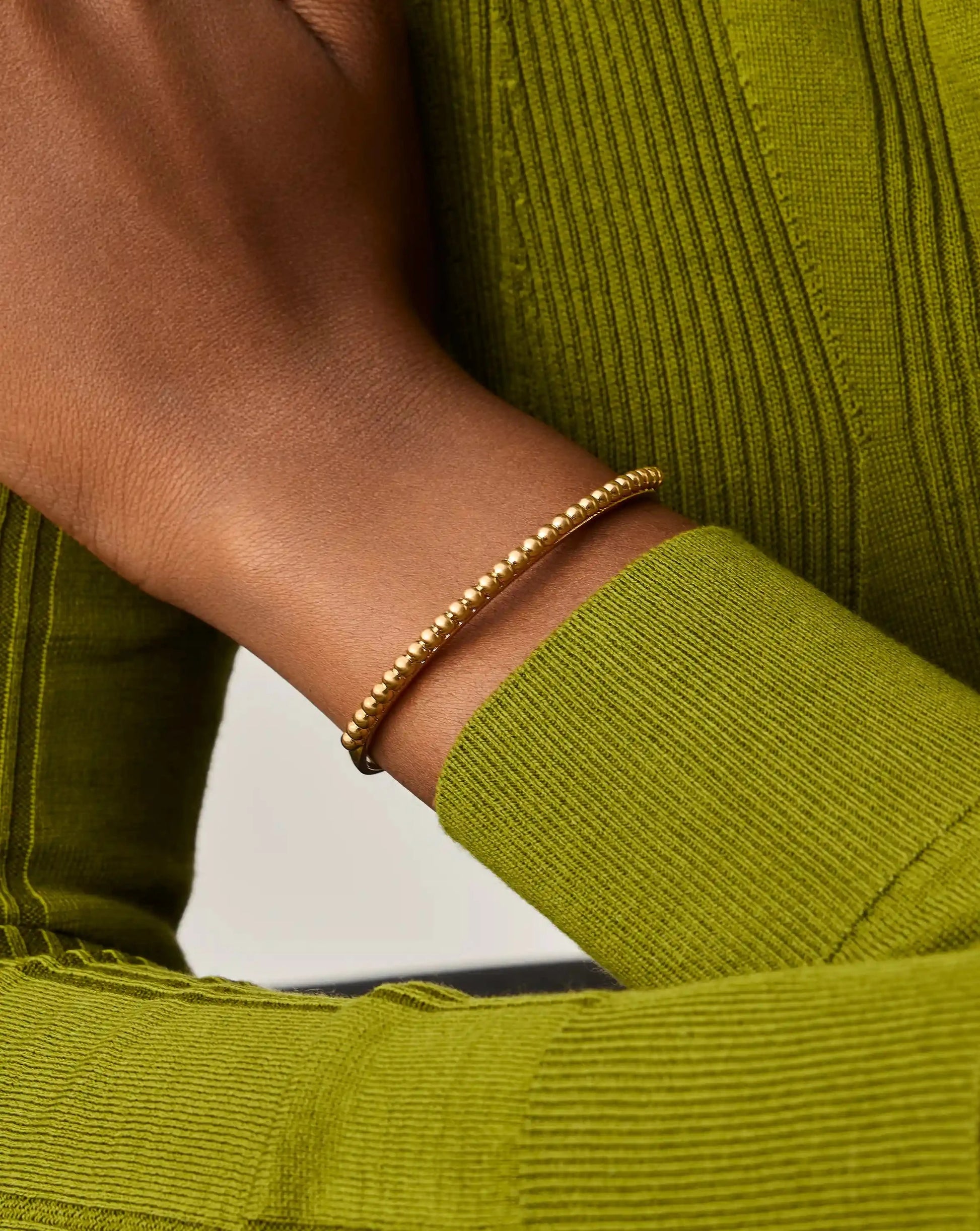 Lucy Williams Beaded Cuff | 18k Gold Plated Bracelets Missoma 