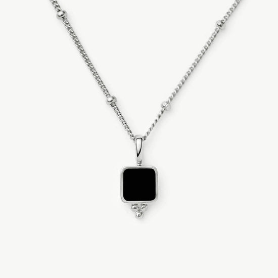 Lucy Williams Black Onyx Choker | Sterling Silver Necklaces Missoma 