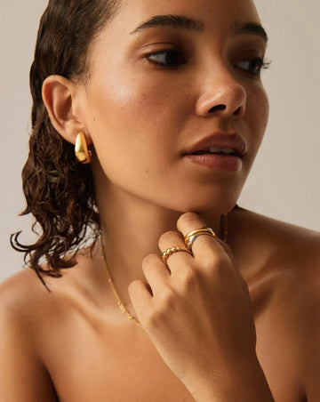 Lucy Williams Chunky Entwine Ring | Mixed Metal Rings Missoma 