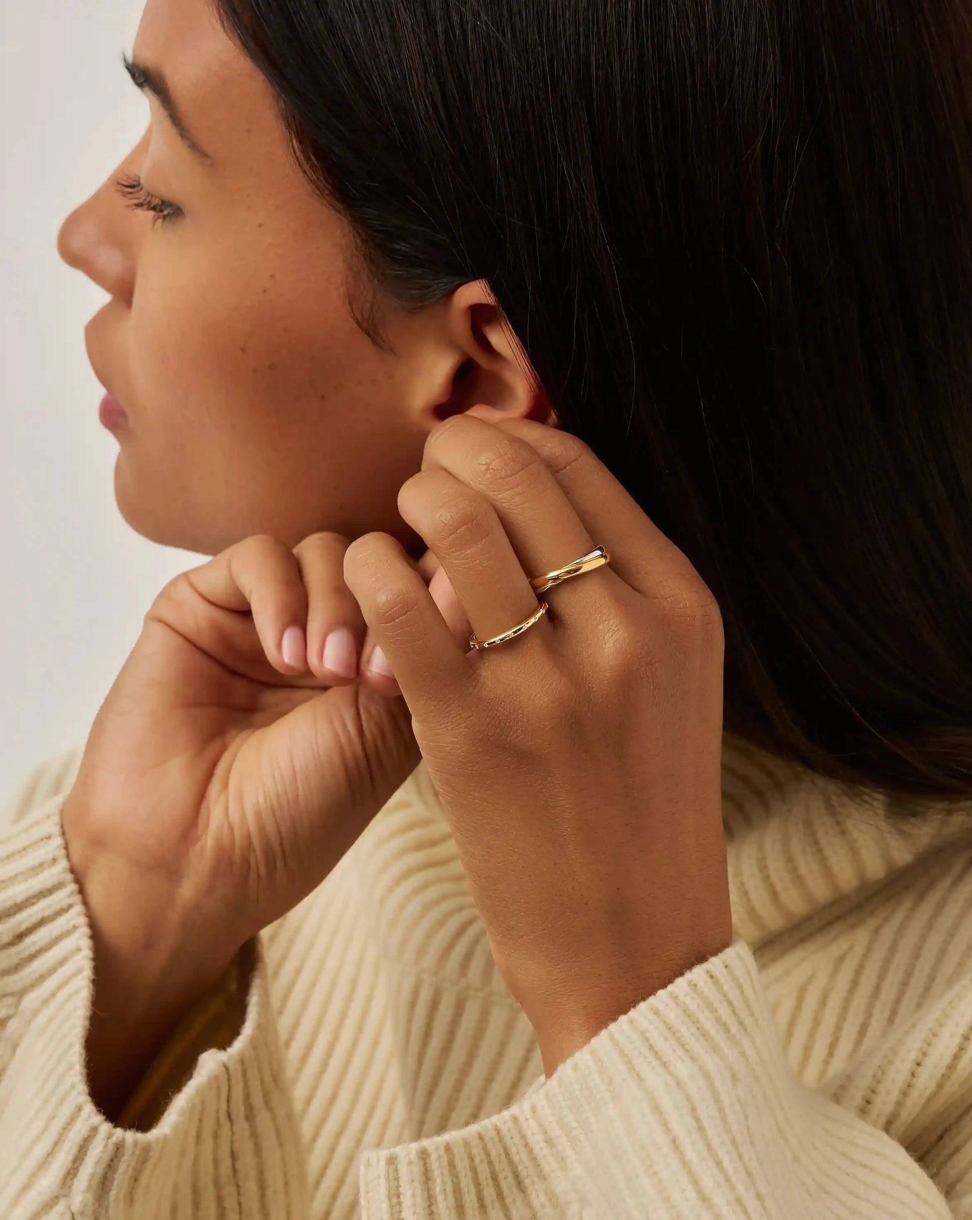 Lucy Williams Entwine Ring | Mixed Metal Rings Missoma 