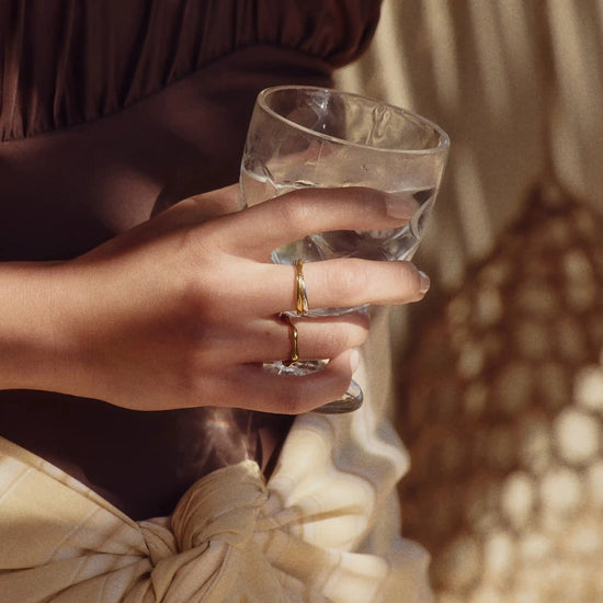 Lucy Williams Entwine Ring | Mixed Metal Rings Missoma 