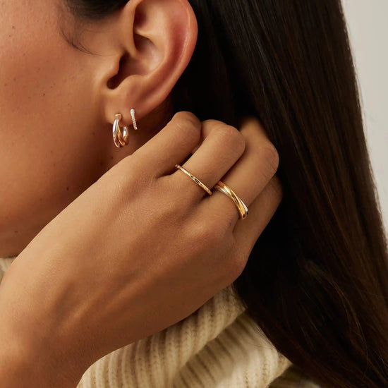 Lucy Williams Entwine Ring | Mixed Metal Rings Missoma 