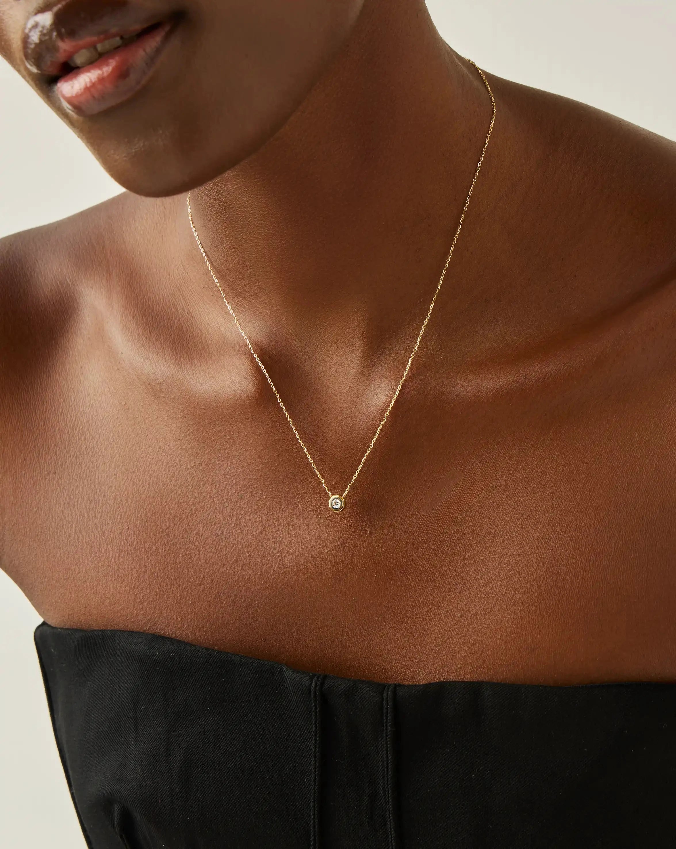 Lucy Williams Fine Diamond Pendant Necklace | 14k Yellow Gold Necklaces Missoma 