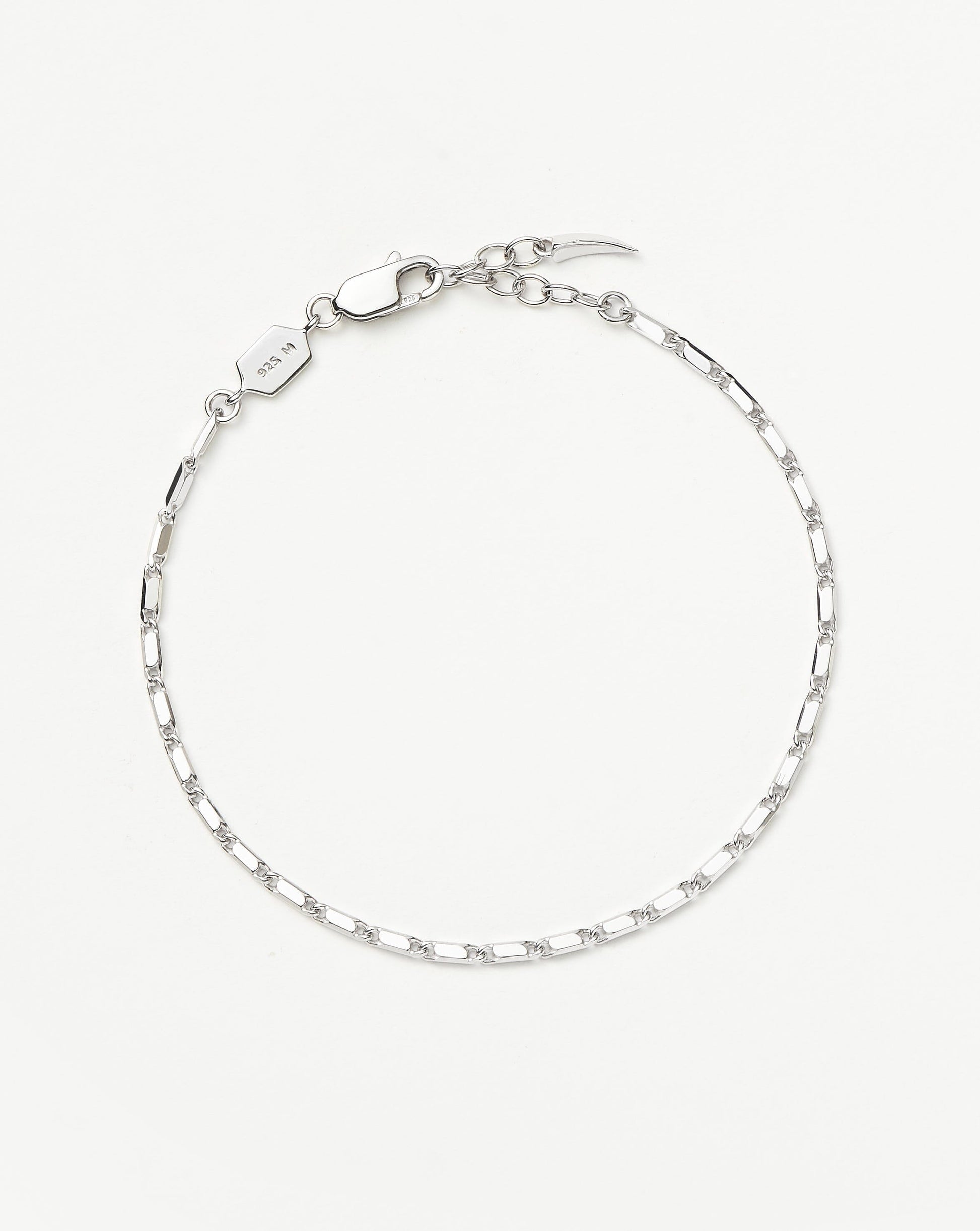 Lucy Williams Horizon Link Chain Bracelet | Sterling Silver Bracelets Missoma 