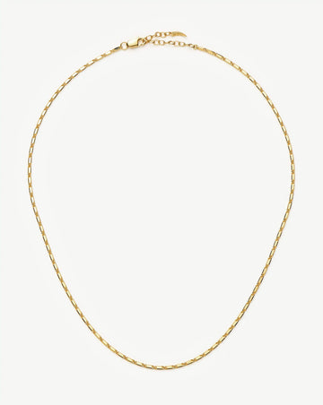 Lucy Williams Horizon Link Chain Necklace | 18k Gold Vermeil Necklaces Missoma 
