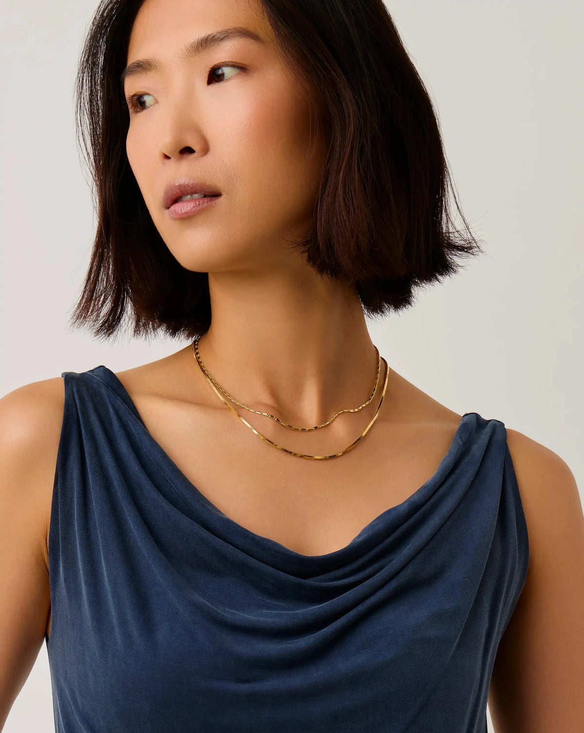 Lucy Williams Horizon Link Chain Necklace | 18k Gold Vermeil Necklaces Missoma 