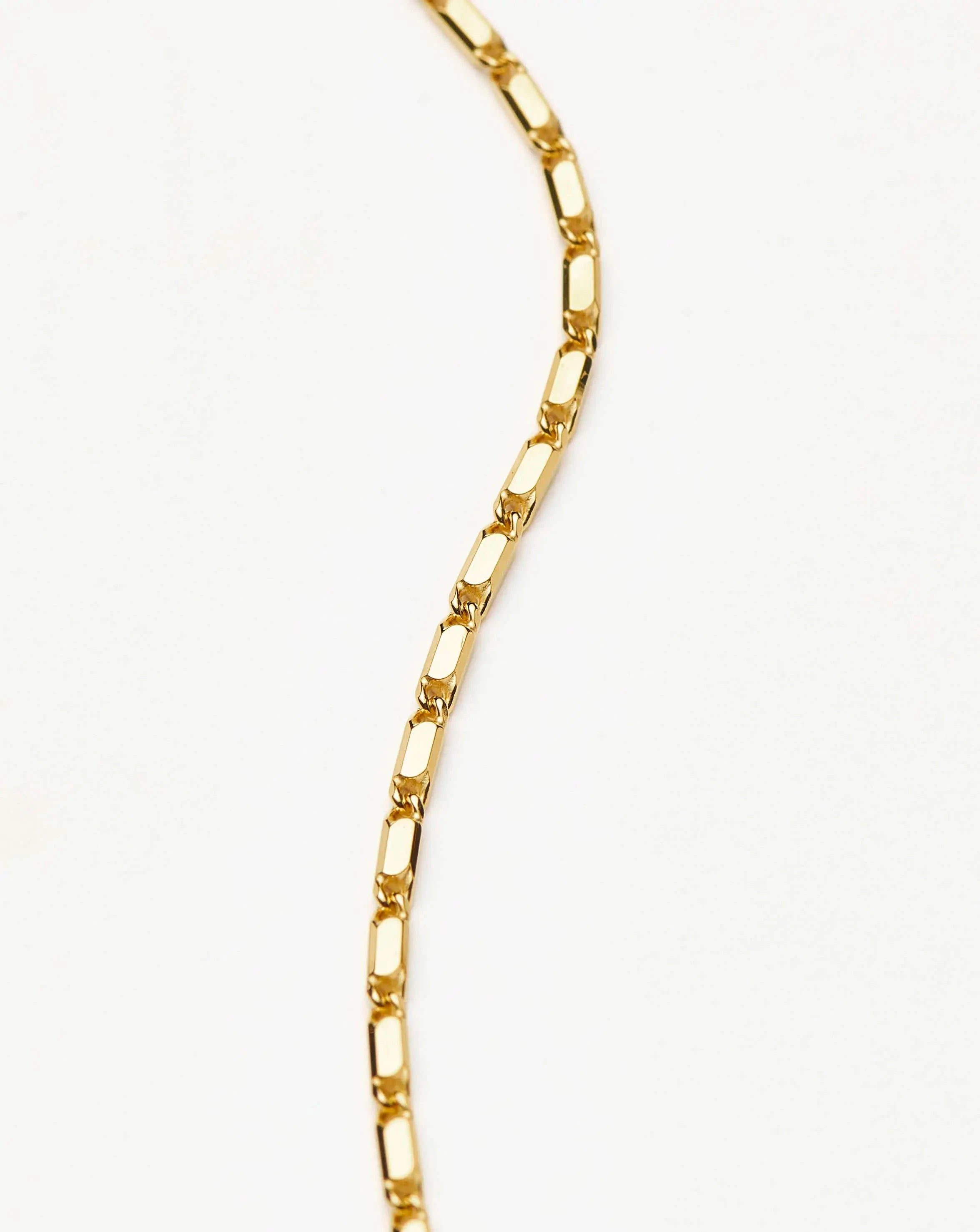 Lucy Williams Horizon Link Chain Necklace | 18k Gold Vermeil Necklaces Missoma 