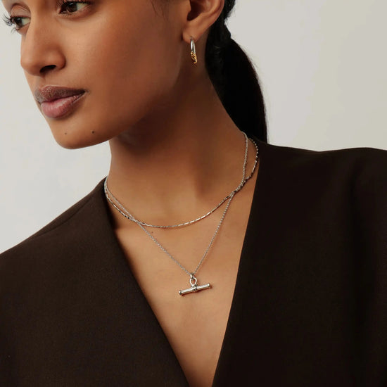 Lucy Williams Horizon Link Chain Necklace | Sterling Silver Necklaces Missoma 