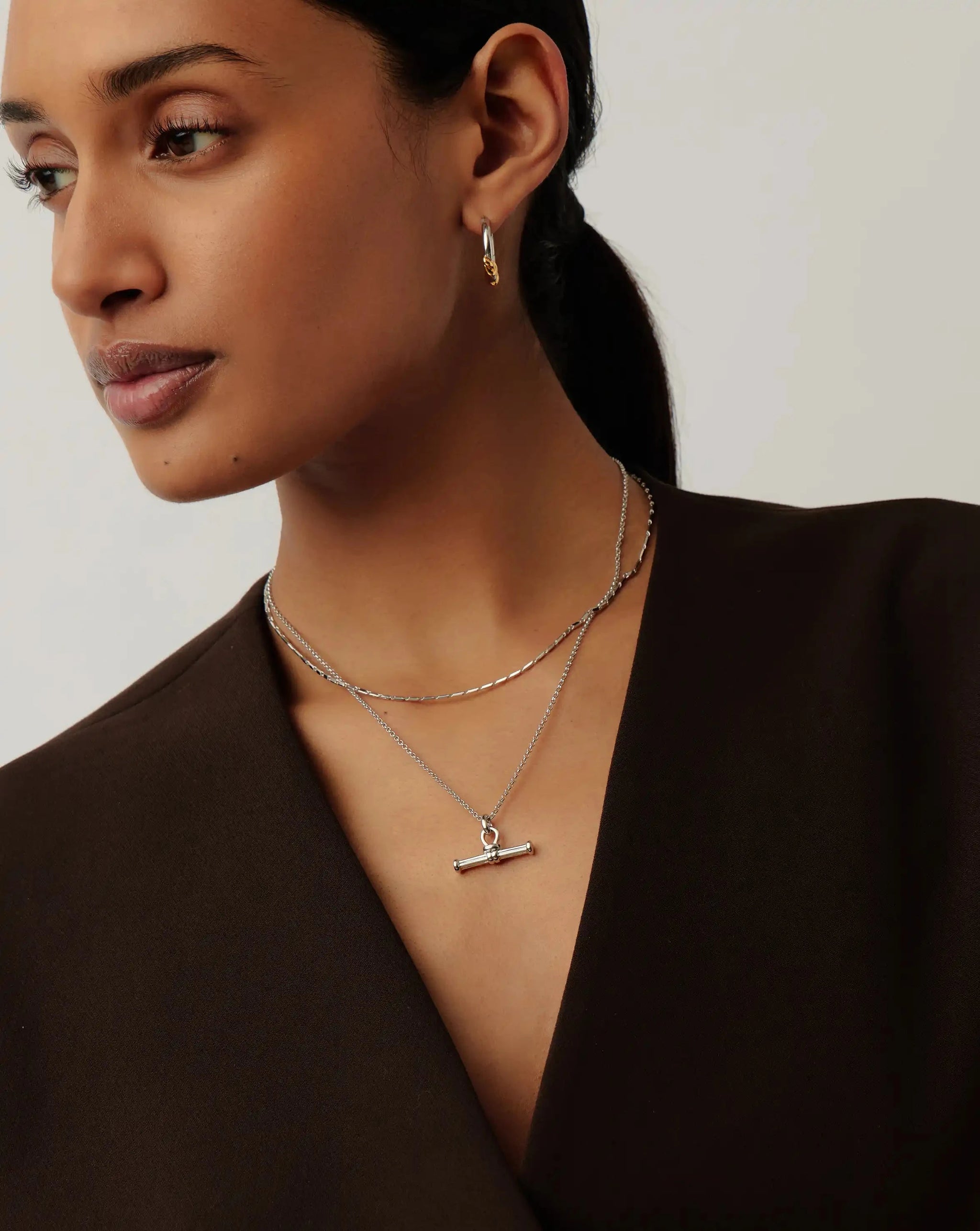 Lucy Williams Horizon Link Chain Necklace | Sterling Silver Necklaces Missoma 