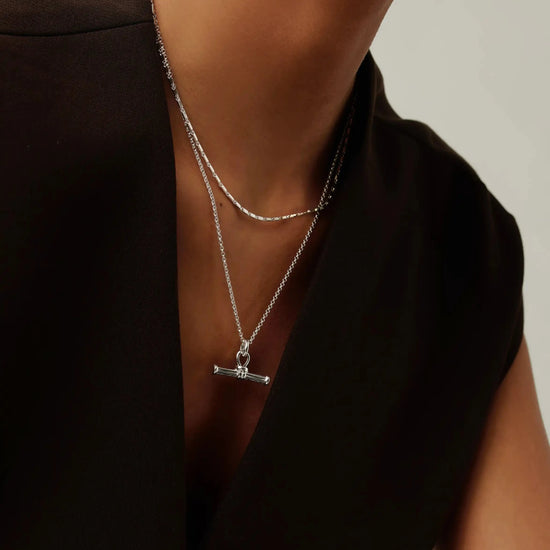 Lucy Williams Horizon Link Chain Necklace | Sterling Silver Necklaces Missoma 