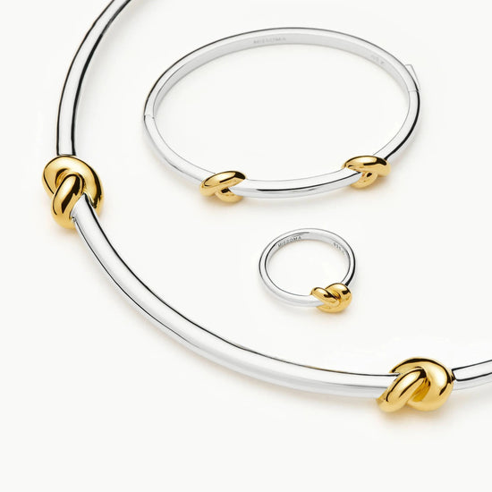 Lucy Williams Knot Stacking Ring | Mixed Metal Rings Missoma 