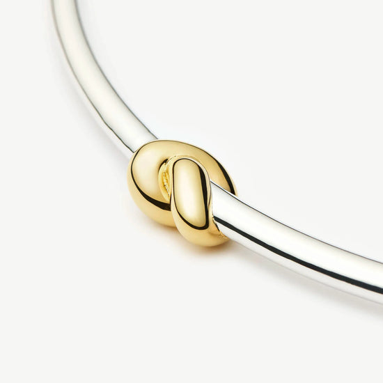 Lucy Williams Knot Torque Necklace | Mixed Metal Necklaces Missoma 