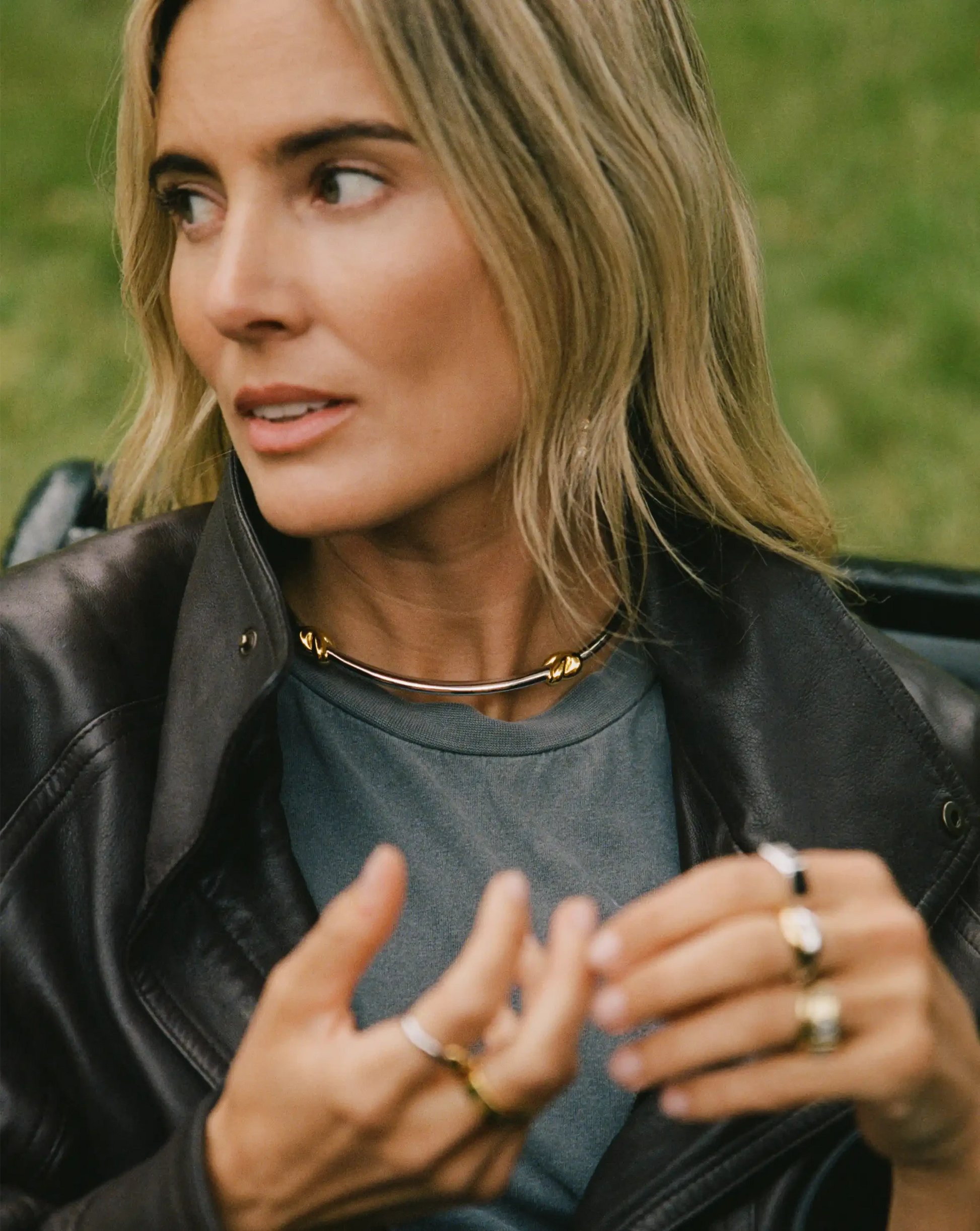 Lucy Williams Knot Torque Necklace | Mixed Metal Necklaces Missoma 