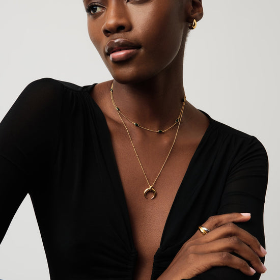 Lucy Williams Large Horn Necklace Necklaces Missoma 