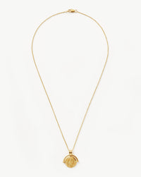 Lucy Williams Long Engravable Roman Arc Coin Necklace Necklaces Missoma 