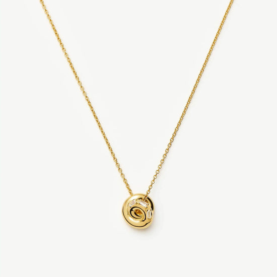 Lucy Williams Pavé Knot Pendant Necklace | 18k Gold Plated Necklaces Missoma 
