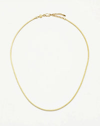 Lucy Williams Short Square Snake Chain Necklace Necklaces Missoma 
