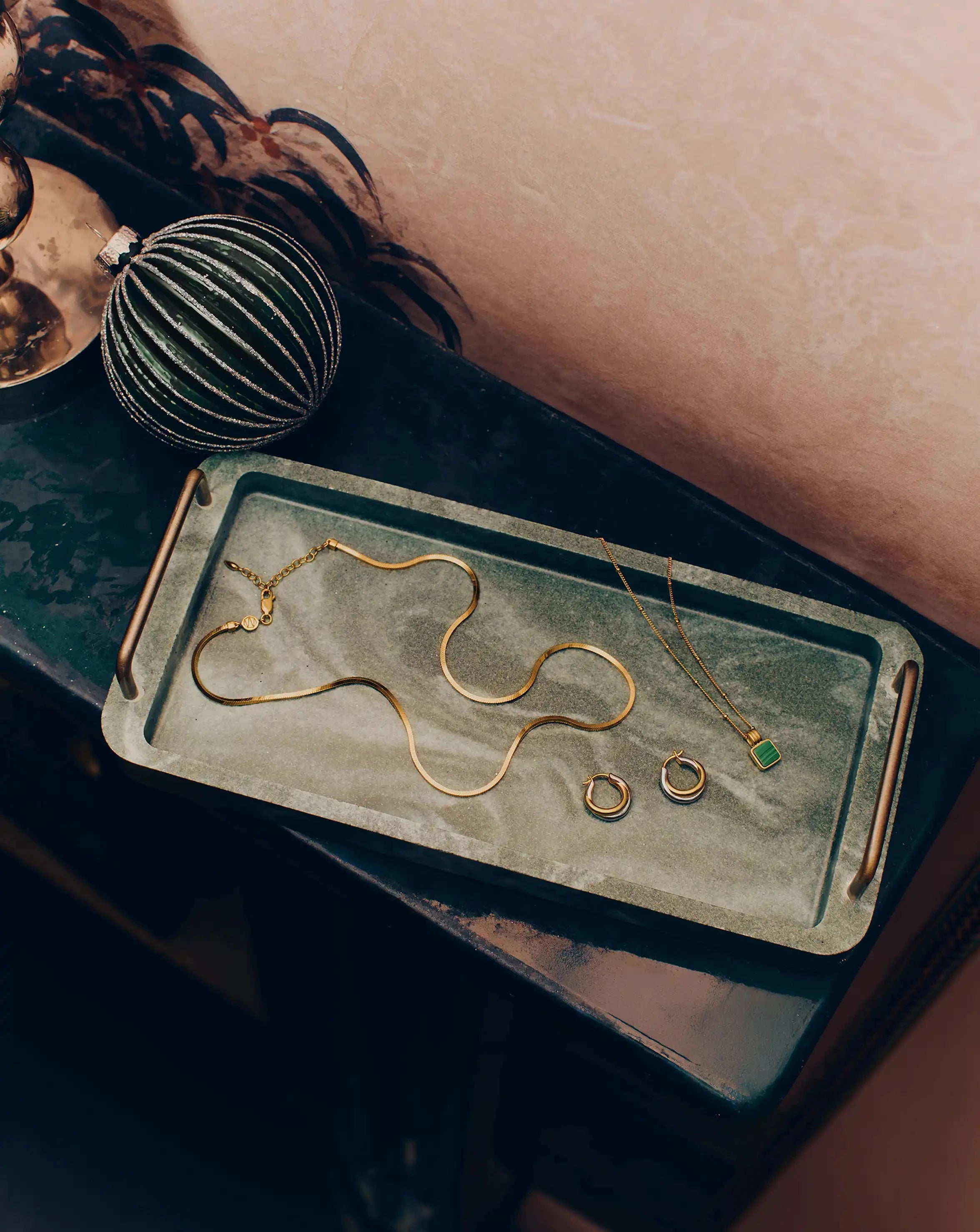 Lucy Williams Short Square Snake Chain Necklace Necklaces Missoma 