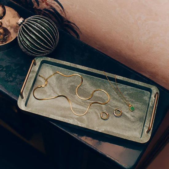 Lucy Williams Short Square Snake Chain Necklace Necklaces Missoma 