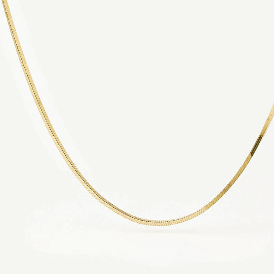 Lucy Williams Short Square Snake Chain Necklace Necklaces Missoma 
