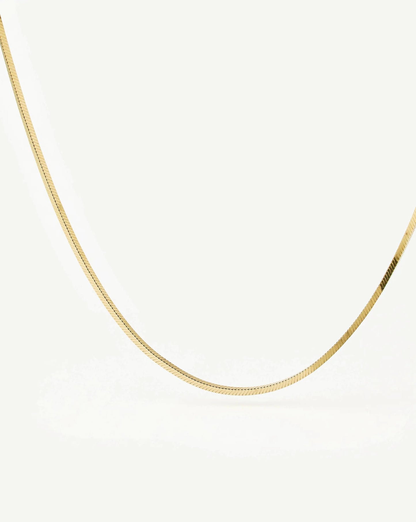 Lucy Williams Short Square Snake Chain Necklace Necklaces Missoma 