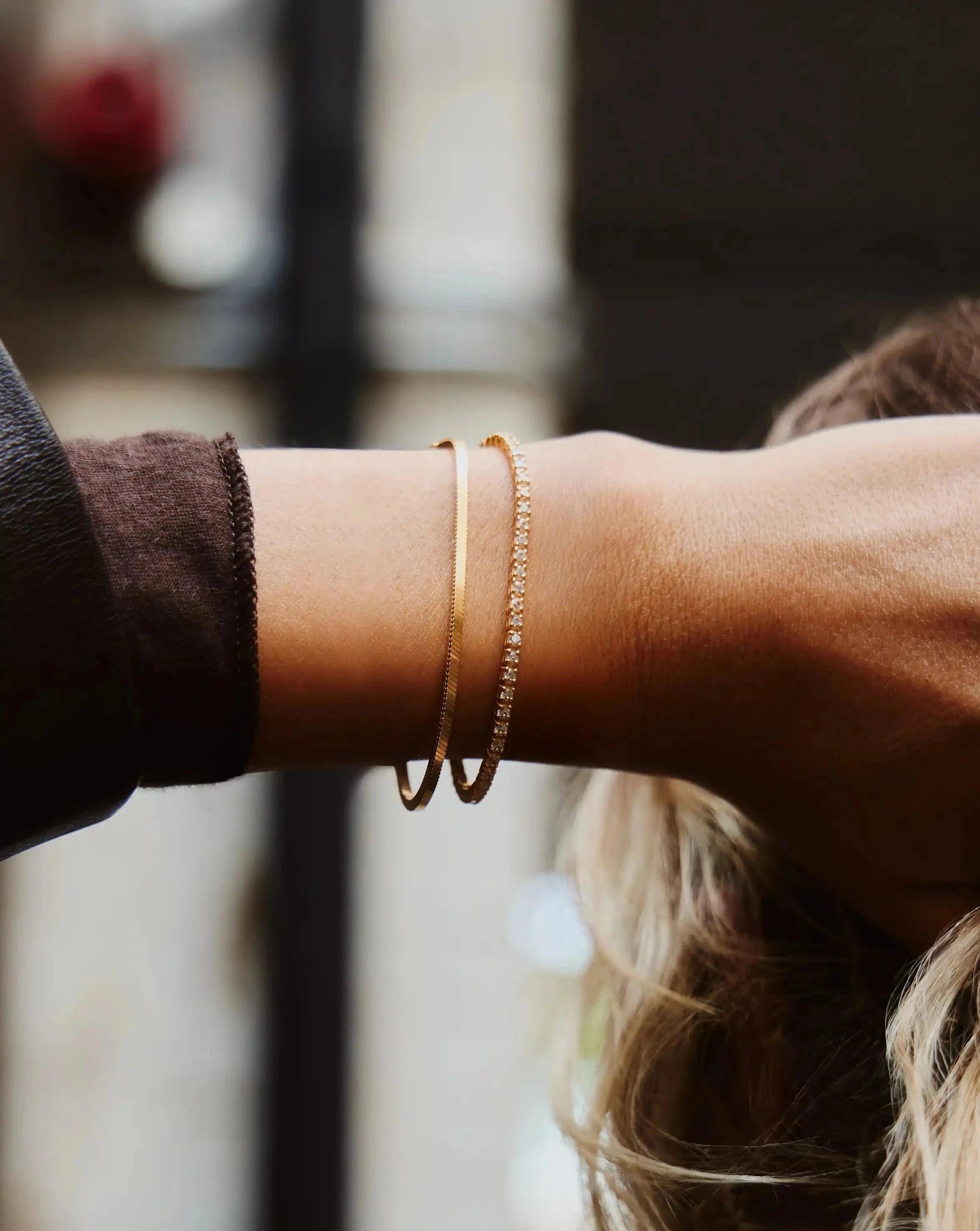 Lucy Williams Square Snake Chain Bracelet Bracelets Missoma 