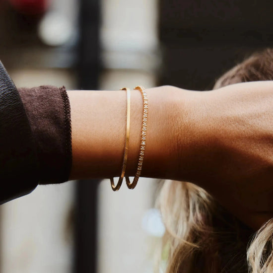 Lucy Williams Square Snake Chain Bracelet Bracelets Missoma 