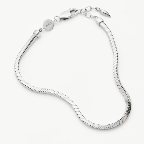 Lucy Williams Square Snake Chain Bracelet Bracelets Missoma 