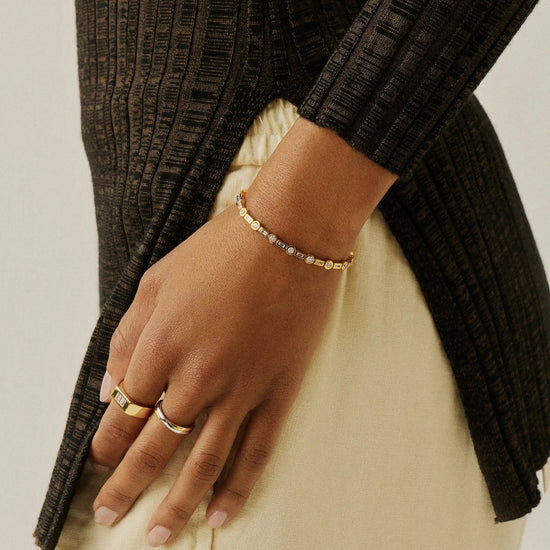 Lucy Williams Tennis Bracelet | 18k Gold Vermeil Bracelets Missoma 