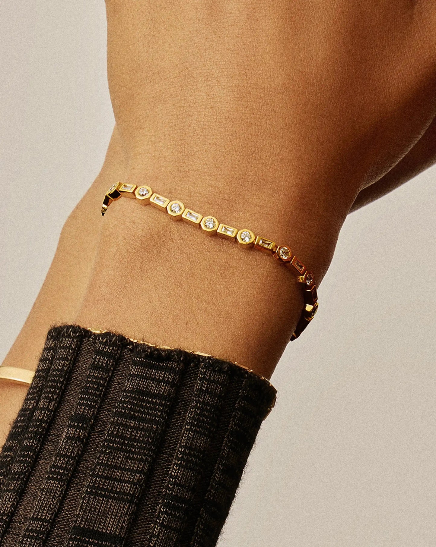 Lucy Williams Tennis Bracelet | 18k Gold Vermeil Bracelets Missoma 