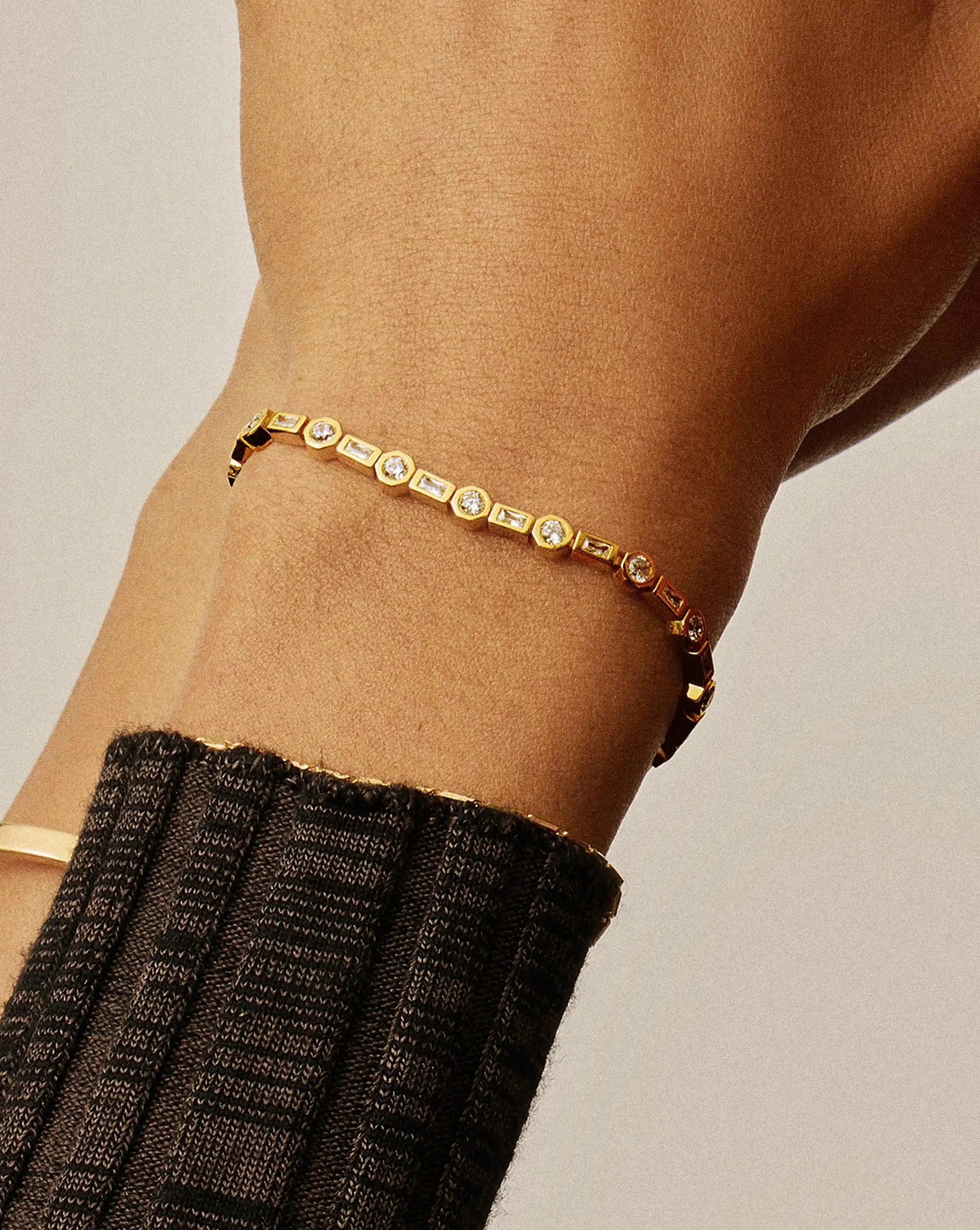 Lucy Williams Tennis Bracelet | 18k Gold Vermeil Bracelets Missoma 
