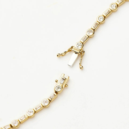 Lucy Williams Tennis Bracelet | 18k Gold Vermeil Bracelets Missoma 