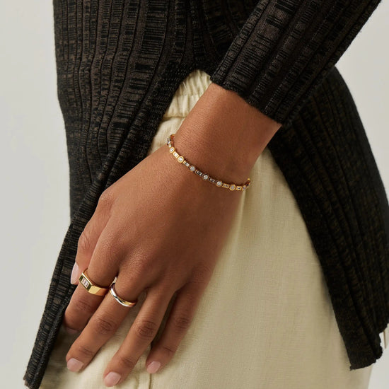 Lucy Williams Tennis Bracelet | 18k Gold Vermeil Bracelets Missoma 