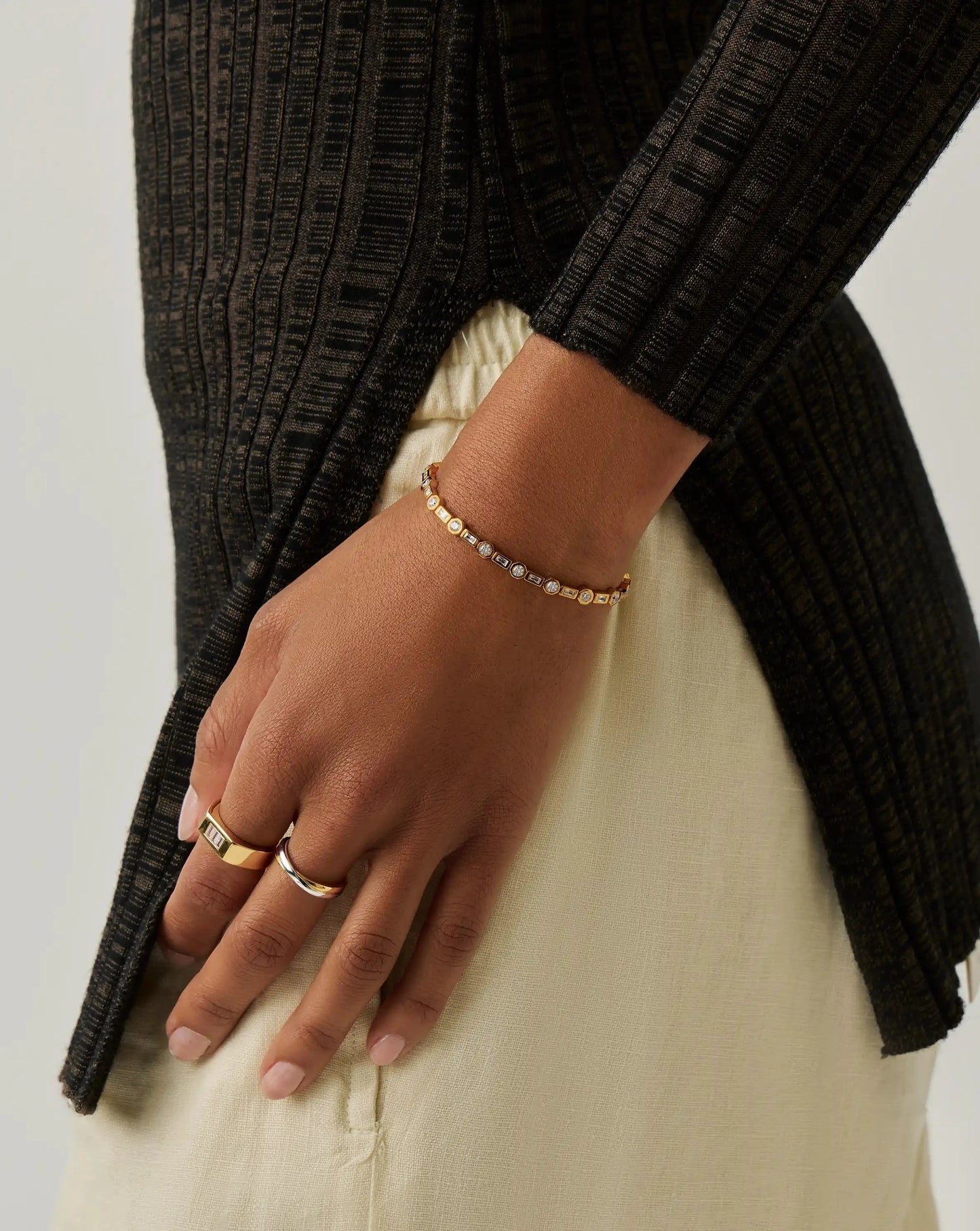 Lucy Williams Tennis Bracelet | 18k Gold Vermeil Bracelets Missoma 