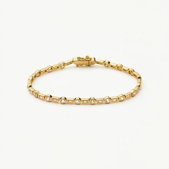 Lucy Williams Tennis Bracelet | 18k Gold Vermeil Bracelets Missoma 