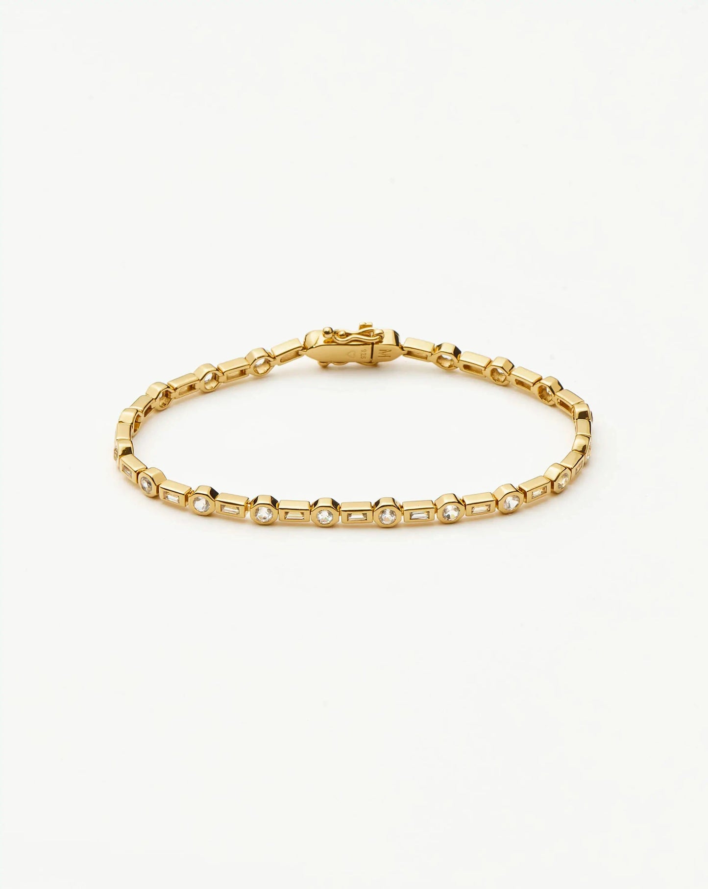 Lucy Williams Tennis Bracelet | 18k Gold Vermeil Bracelets Missoma 