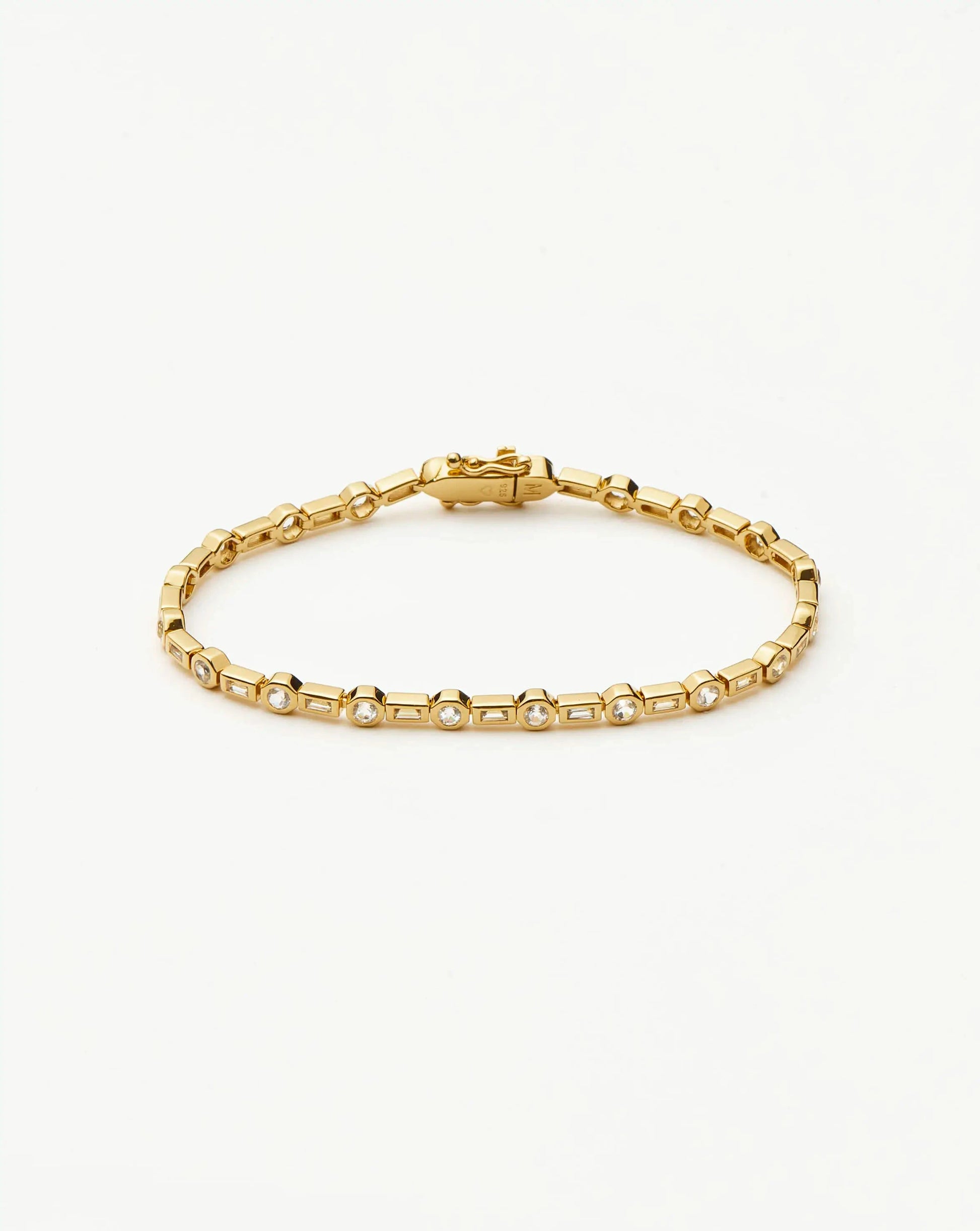 Lucy Williams Tennis Bracelet | 18k Gold Vermeil Bracelets Missoma 