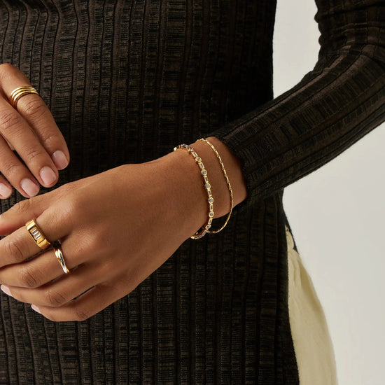 Lucy Williams Tennis Bracelet | 18k Gold Vermeil Bracelets Missoma 