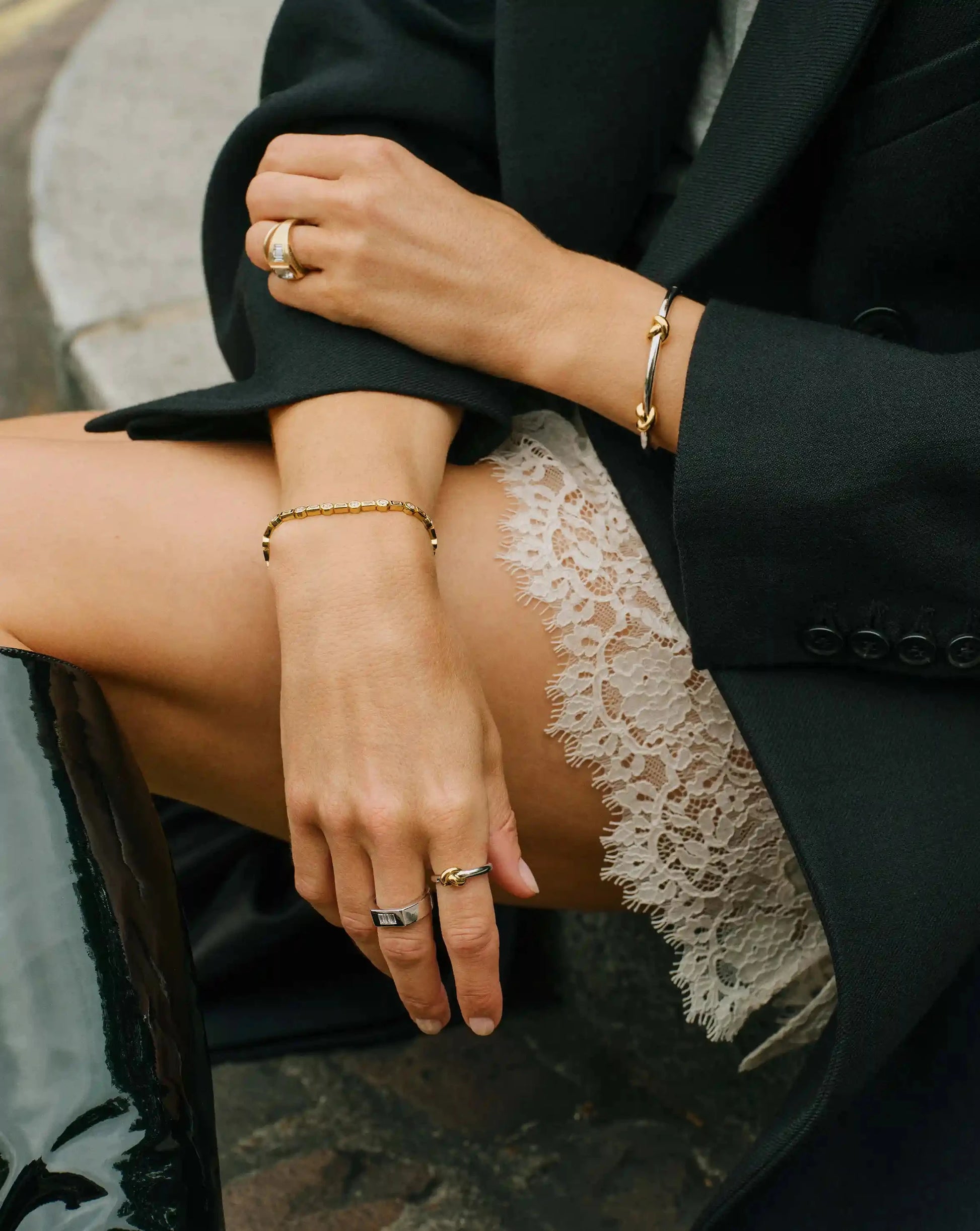 Lucy Williams Tennis Bracelet | 18k Gold Vermeil Bracelets Missoma 