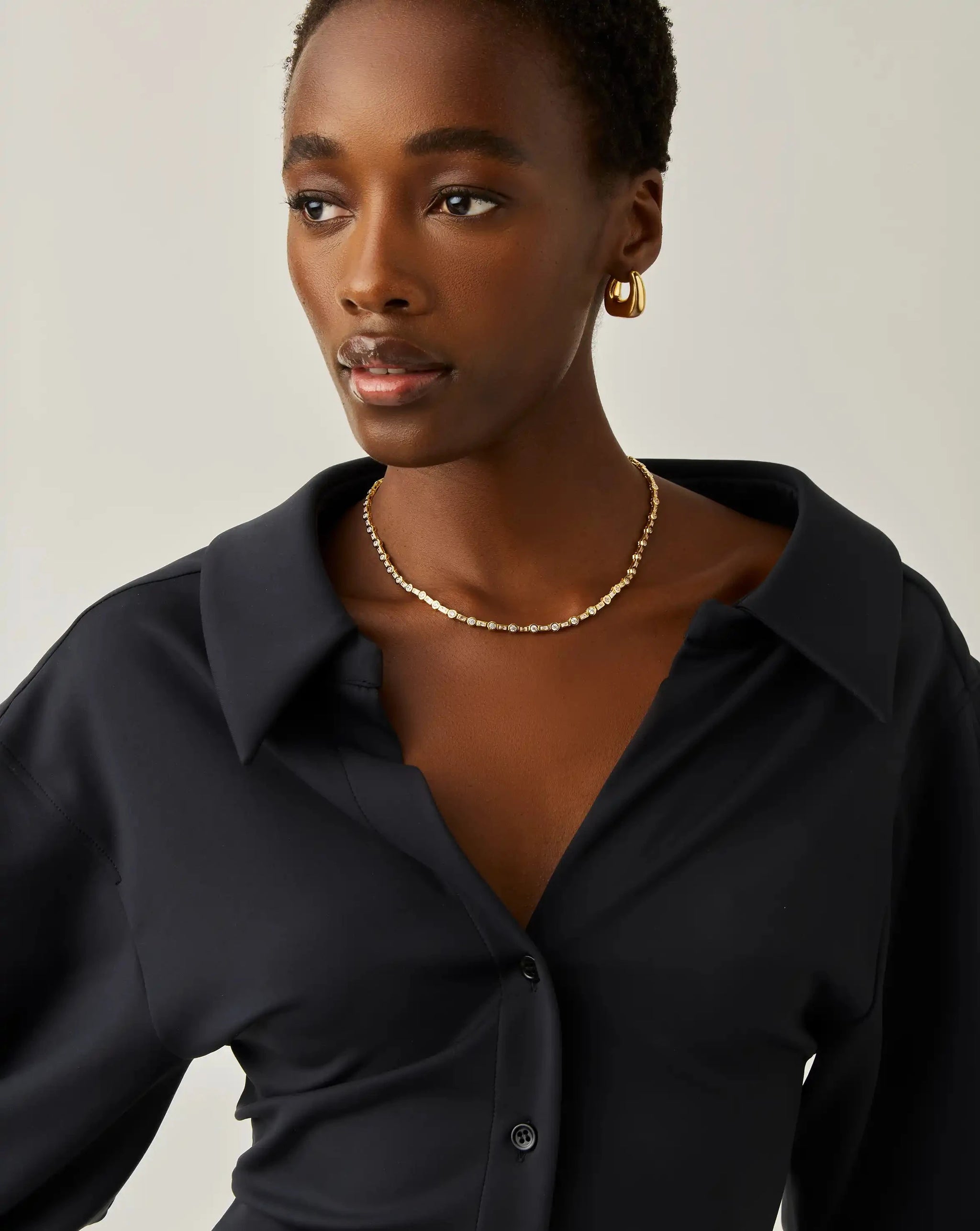 Lucy Williams Tennis Necklace | 18k Gold Plated Necklaces Missoma 