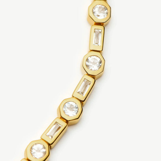 Lucy Williams Tennis Necklace | 18k Gold Plated Necklaces Missoma 