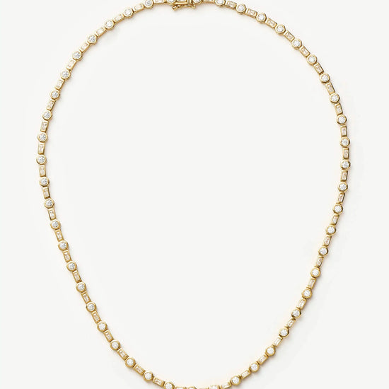 Lucy Williams Tennis Necklace | 18k Gold Plated Necklaces Missoma 