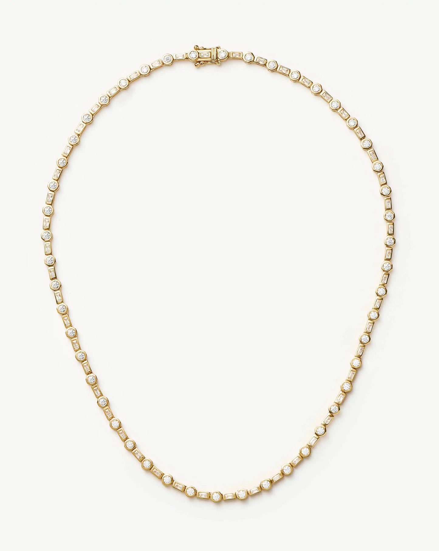 Lucy Williams Tennis Necklace | 18k Gold Plated Necklaces Missoma 