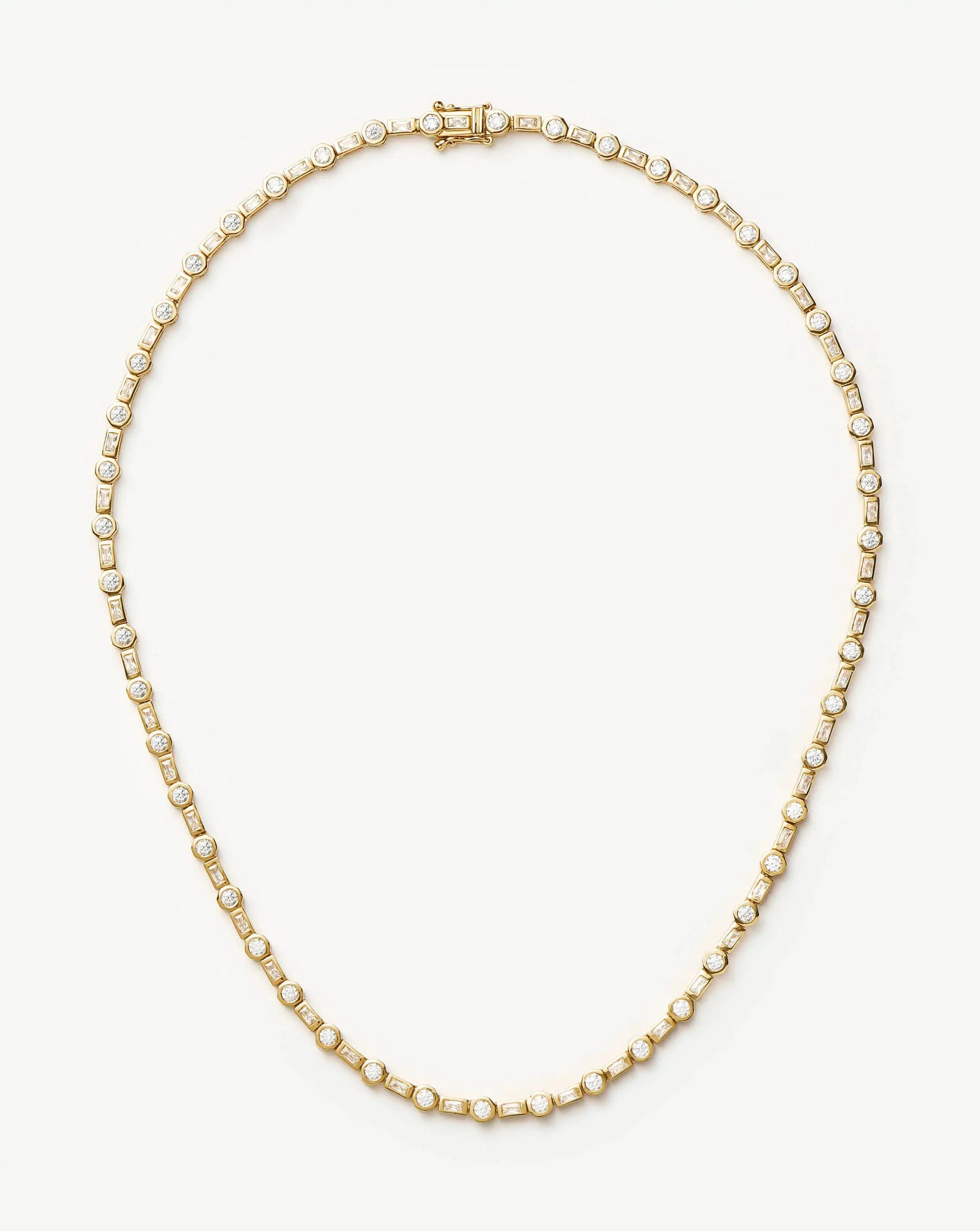 Lucy Williams Tennis Necklace | 18k Gold Plated Necklaces Missoma 