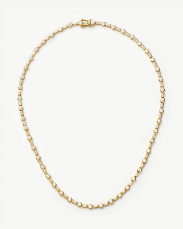 Lucy Williams Tennis Necklace | 18k Gold Plated Necklaces Missoma 