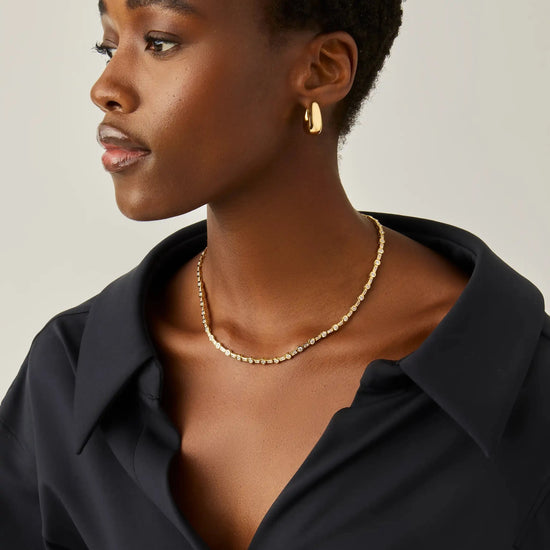 Lucy Williams Tennis Necklace | 18k Gold Plated Necklaces Missoma 